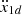 $ \ddot{x}_{1d} $